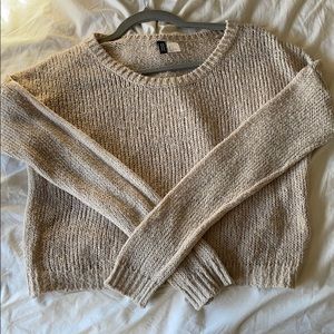 Divided knit top